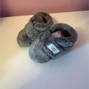 UGG Soft Gray Infant Booties